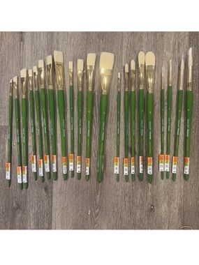 Set of 21 Artist's Loft Firenze Set of Paint Brushes, Level 3, Acrylic, Oil NEW